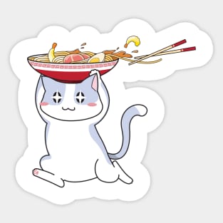 Ramen Cat Sticker